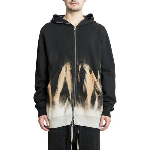 JUMBO GIMP HOODIE BLACK/TERRA - Größe M - Rick Owens - Modalova