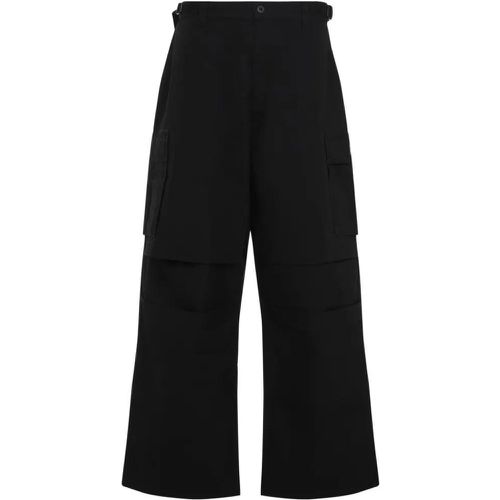 Black Cotton Overtime Cargo Pants - Größe M - 032c - Modalova