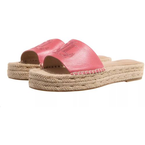 Sandalen - Polly Logo Espadrilles Flat - Gr. 36 (EU) - in Gold - für Damen - Lauren Ralph Lauren - Modalova