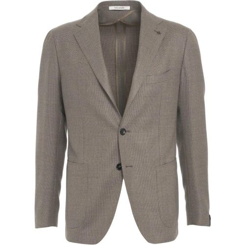 Virgin wool single-breasted blazer - Größe IT 48 - Tagliatore - Modalova