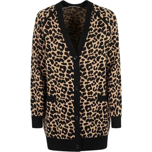 Black Leopard Print Sweater - Größe M - Max Mara - Modalova