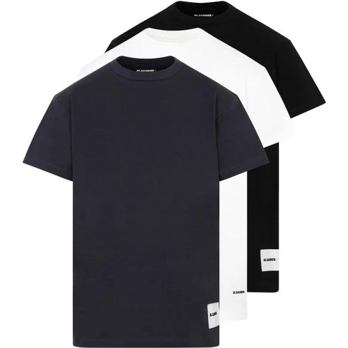 Pack Multicolor Organic Cotton T-Shirt - Größe S - bunt - Jil Sander - Modalova