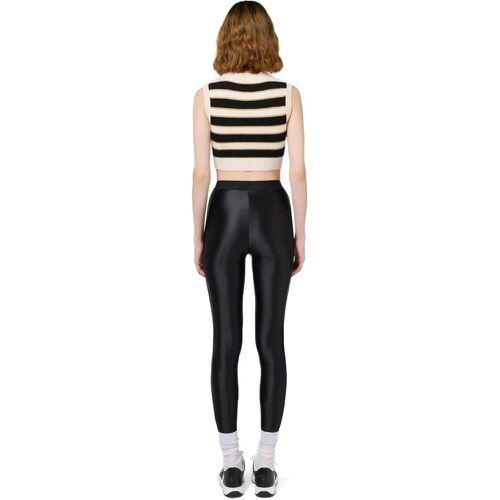 SCHWARZE LYCRA-LEGGINGS - Größe 38 - schwarz - Elisabetta Franchi - Modalova