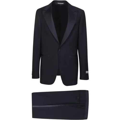 Blue Dinner Jacket - Größe 48 - black - Canali - Modalova