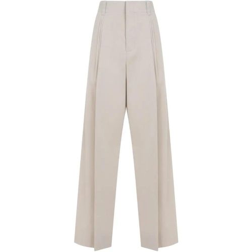 Cotton Silk Pants - Größe 38 - Bottega Veneta - Modalova