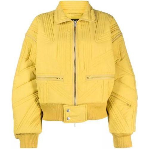 Yellow Quilted Jacket - Größe XS - yellow - Y-3 - Modalova