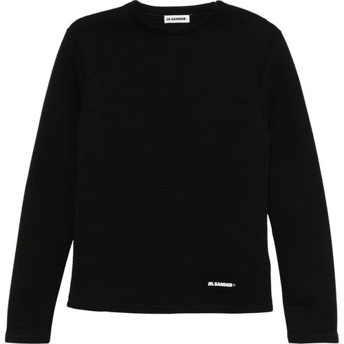 Longsleeve mit geripptem Effekt - Größe L - Jil Sander - Modalova