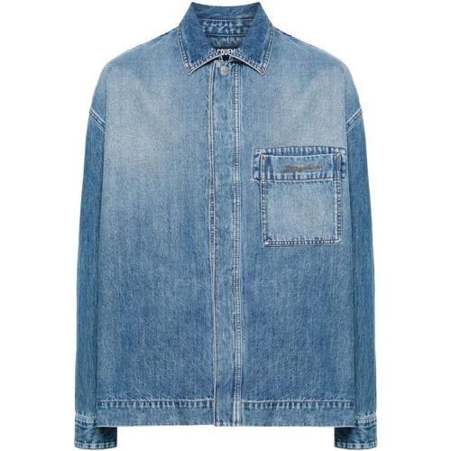 Medium Wash Denim Shirt - Größe 50 - Jacquemus - Modalova