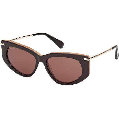 Sonnenbrille - BETH - Gr. unisize - in Dunkelbraun - für Damen - Max Mara - Modalova