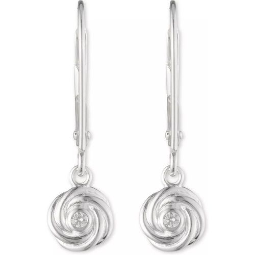 Ohrringe - Earrings Knot Drop - Gr. unisize - in Silber - für Damen - Lauren Ralph Lauren - Modalova