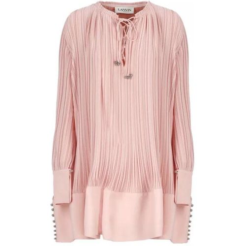Pleated Dress - Größe 38 - pink - Lanvin - Modalova