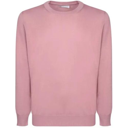 Pink Cotton Pullover - Größe 48 - pink - BRUNELLO CUCINELLI - Modalova