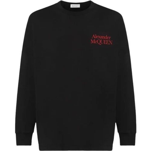 Logo-Print Long-Sleeved Sweatshirt - Größe L - alexander mcqueen - Modalova