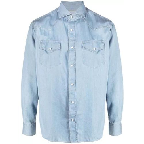 Button-Up Denim Shirt - Größe XL - BRUNELLO CUCINELLI - Modalova