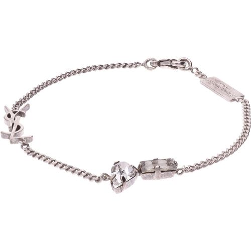 Armband - Cassandre Charm Bracelet - Gr. M - in Silber - für Damen - Saint Laurent - Modalova