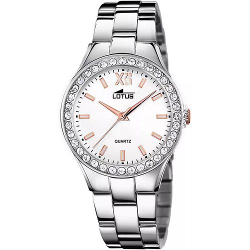 Uhr - 316L Stainless Steel Watch Bracelet - Gr. unisize - in Silber - für Damen - Lotus - Modalova