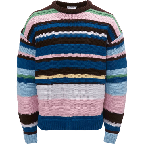 Gestreifter Pullover mit tiefen Schultern - Größe M - bunt - J.W.Anderson - Modalova