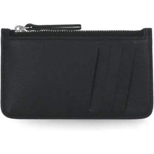 Portemonnaies - Black Four Stitches Card Holder - Gr. unisize - in - für Damen - Maison Margiela - Modalova