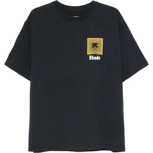 T-shirts and Polos Black - Größe L - Rhude - Modalova