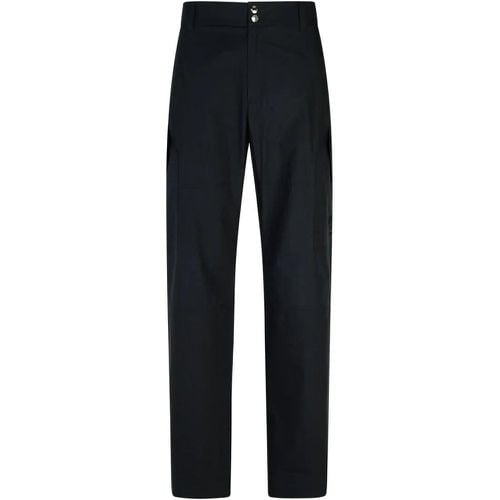 Black Cotton Trousers - Größe 48 - Versace - Modalova