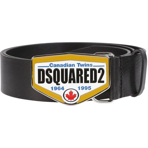 Gürtel - Plaque Belt Black - Gr. 100 - in - für Damen - Dsquared2 - Modalova