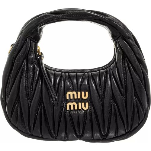 Hobo Bag - Wander Mini With Strap Bag - Gr. unisize - in - für Damen - Miu Miu - Modalova