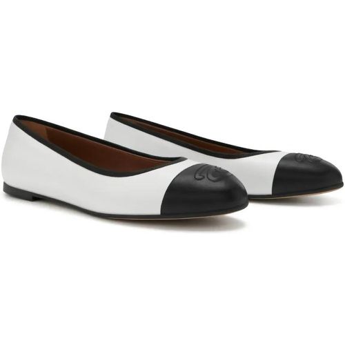 Ballerinas - Vendôme Ynes White Calfskin Leathe - Gr. 37 (EU) - in - für Damen - Isabel Bernard - Modalova