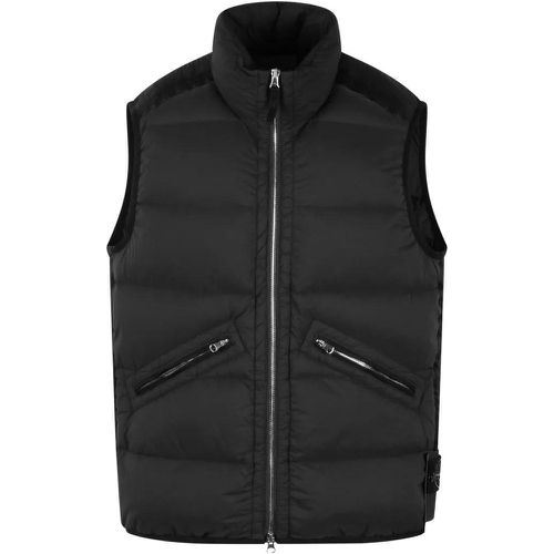 Seamless Tunnel Nylon Down Gilet - Größe M - schwarz - Stone Island - Modalova