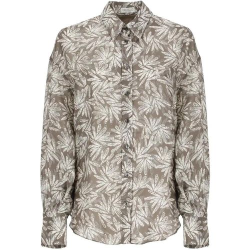 Silk Shirt - Größe M - BRUNELLO CUCINELLI - Modalova