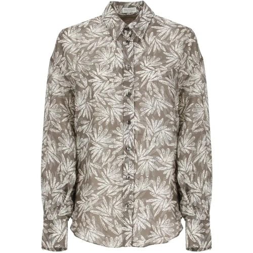 Silk Shirt - Größe S - BRUNELLO CUCINELLI - Modalova