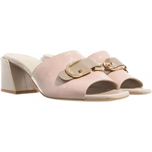 Slipper & Pantoletten - Flow Sandal T.60 - Gr. 37 (EU) - in Gold - für Damen - Furla - Modalova