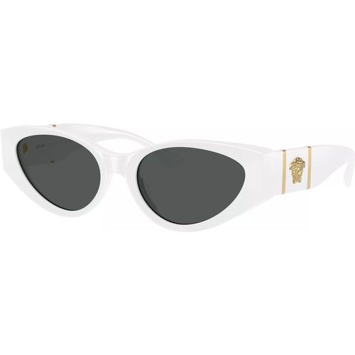 Sonnenbrille - 0VE4454 55 314/87 - Gr. unisize - in Weiß - für Damen - Versace - Modalova