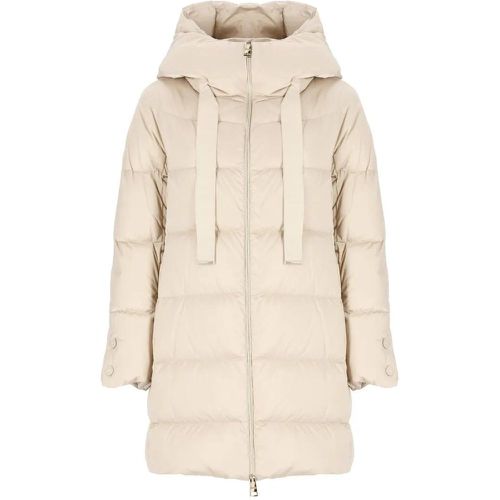 Quilted Down Jacket - Größe 40 - beige - Herno - Modalova