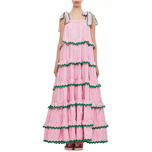 Skorpios Cotton Maxi Dress - Größe ONE SIZE - pink - FLORA SARDALOS - Modalova