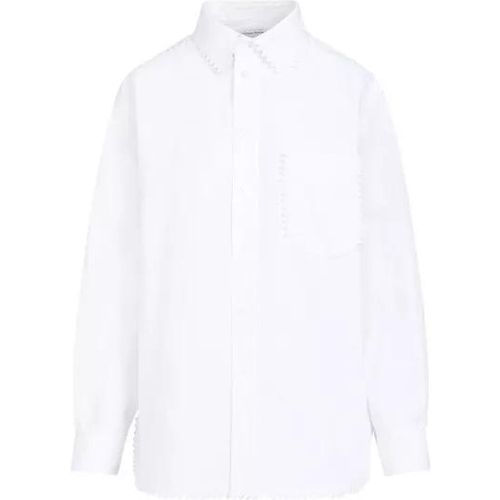 White Cotton Shirt - Größe 36 - Bottega Veneta - Modalova