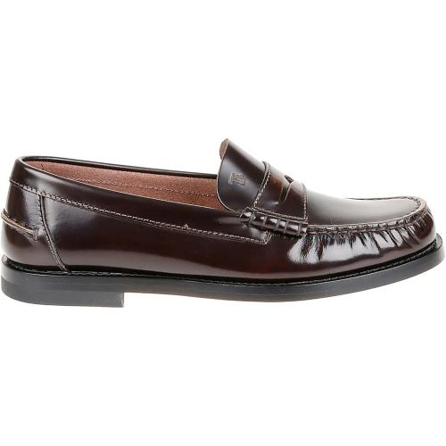 Low-Top Sneaker - Flat Shoes Leather Brown - Gr. 37 (EU) - in - für Damen - TOD'S - Modalova