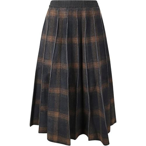 Pleated Wool Skirt - Größe 40 - DAWEI STUDIO - Modalova