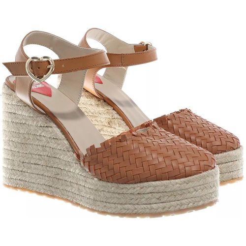 Espadrilles - Scarpad Zeppa110 Intreccio - Gr. 36 (EU) - in - für Damen - Love Moschino - Modalova