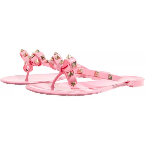 Sandalen & Sandaletten - Thong Summer Rockstud Sandals - Gr. 41 (EU) - in Gold - für Damen - Valentino Garavani - Modalova