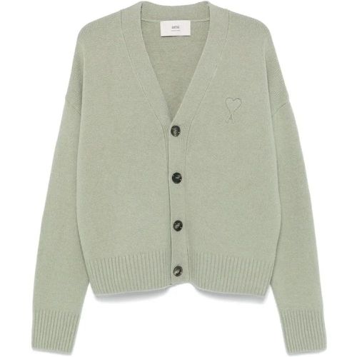 Embroidered Cardigan - Größe S - AMI Paris - Modalova