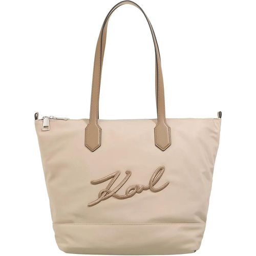 Tote - K/Signature Nylon Md Tote - Gr. unisize - in - für Damen - Karl Lagerfeld - Modalova