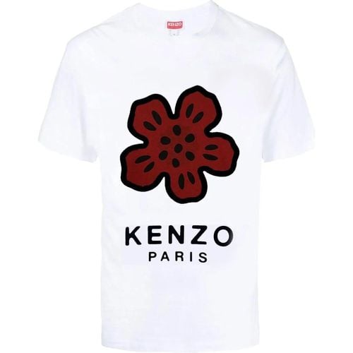 T shirt en coton a patch logo 8 - Größe L - Kenzo - Modalova