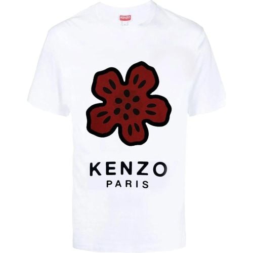 T shirt en coton a patch logo 8 - Größe M - Kenzo - Modalova