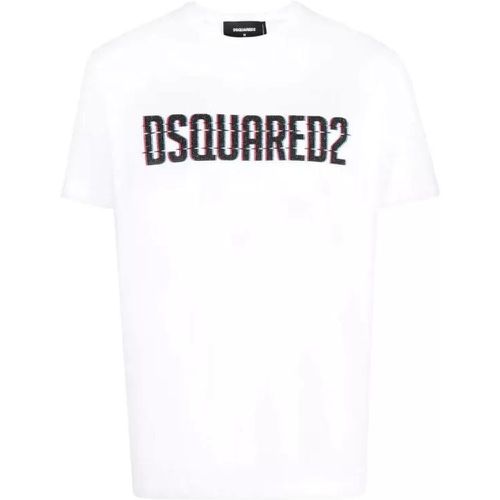 Logo-Print Short-Sleeve T-Shirt - Größe M - white - Dsquared2 - Modalova
