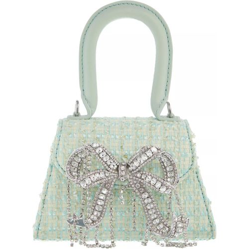 Satchels - Boucle Micro Bow Bag - Gr. unisize - in - für Damen - self-portrait - Modalova