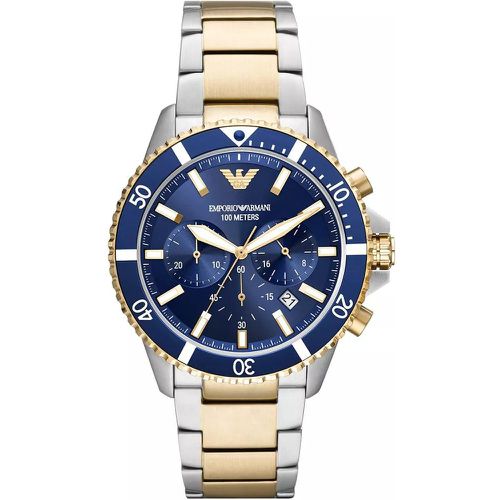 Uhren - Chronograph Stainless Steel Watch AR11362 - Gr. unisize - in Silber - für Damen - Emporio Armani - Modalova