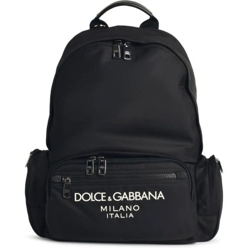 Rucksäcke - Black Nylon Blend Backpack - Gr. unisize - in - für Damen - Dolce&Gabbana - Modalova