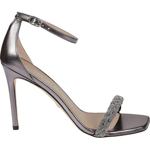 Sandalen - Nudistcurve 100 Highshine Sandals Metallic - Gr. 36 (EU) - in - für Damen - Stuart Weitzman - Modalova