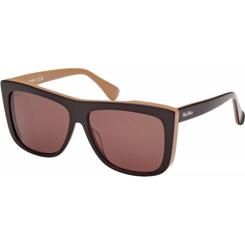 Sonnenbrille - Lee1 - Gr. unisize - in Braun - für Damen - Max Mara - Modalova