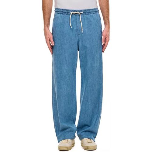 Vncent Cotton Pants - Größe L - blue - A.P.C. - Modalova